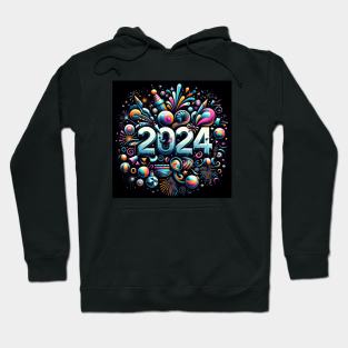 Happy New Year 2024 - Style 1 Hoodie